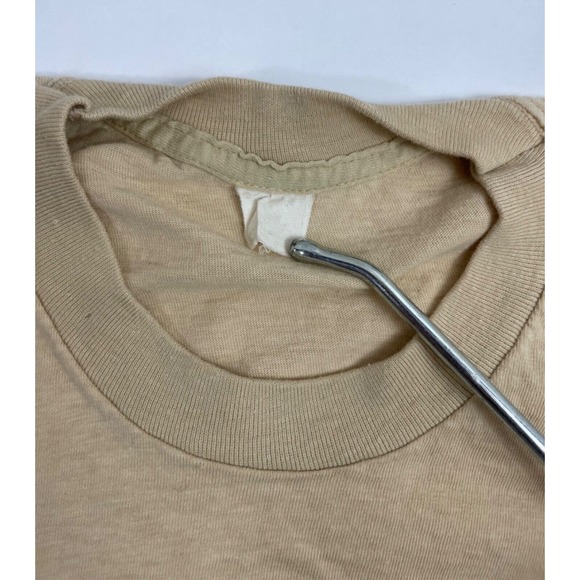 Vintage James Taylor 1980 Summer Tour Tee - Beige Concert Tee S/M - Picture 4 of 7